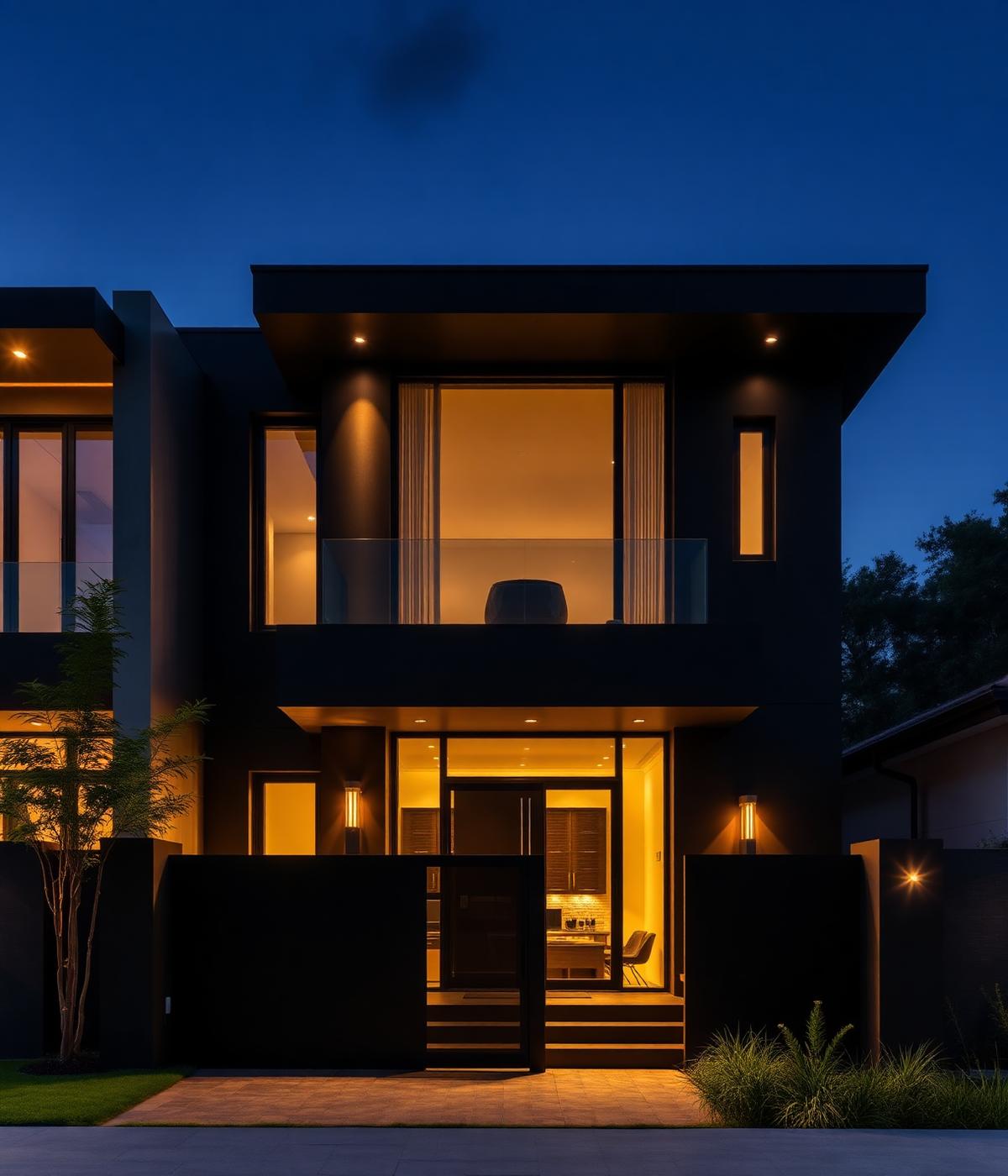 Modern residential construction